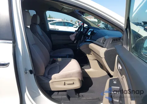 2019 Honda Odyssey Ex z USA, uszkodzony, nr VIN 5FNRL6H5XKB002697